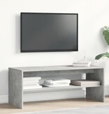 VidaXL Tv-meubel 100x40x40 cm bewerkt hout betongrijs