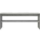 VidaXL Tv-meubel 100x40x40 cm bewerkt hout betongrijs