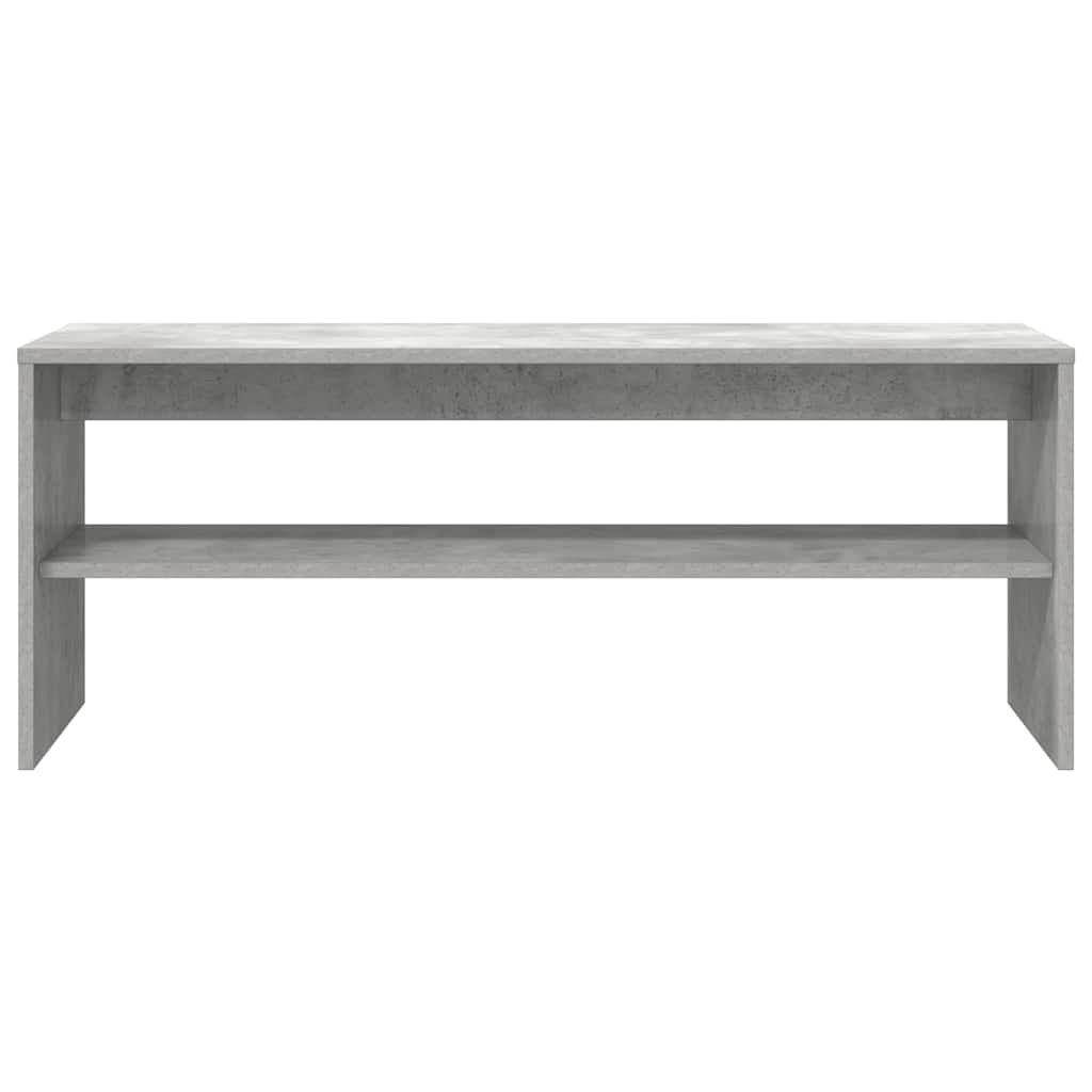 VidaXL Tv-meubel 100x40x40 cm bewerkt hout betongrijs