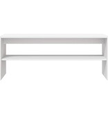VidaXL Tv-meubel 100x40x40 cm bewerkt hout wit