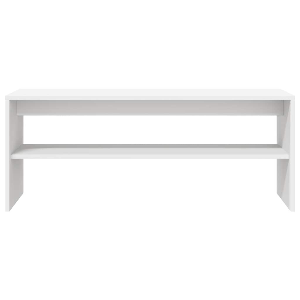 VidaXL Tv-meubel 100x40x40 cm bewerkt hout wit
