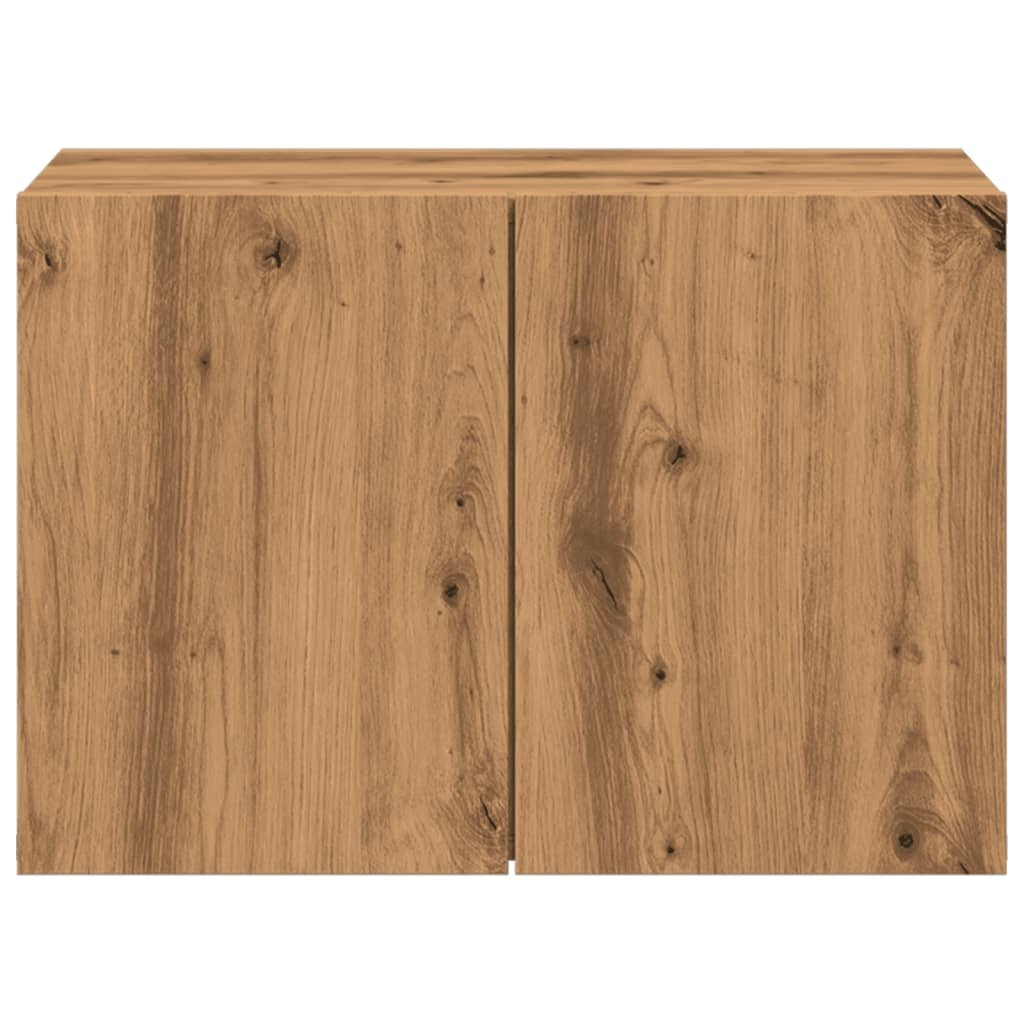 VidaXL Tv-meubel wandgemonteerd 60x30x41 cm artisanaal eikenkleurig