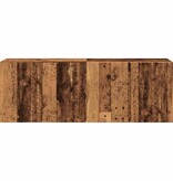 VidaXL Tv-meubels 2 st wandgemonteerd 60x30x41 cm oud houtkleurig