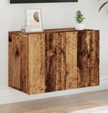 VidaXL Tv-meubel wandgemonteerd 60x30x41 cm oud houtkleurig