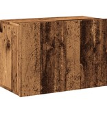 VidaXL Tv-meubel wandgemonteerd 60x30x41 cm oud houtkleurig