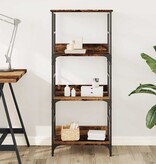 VidaXL Boekenkast 50x33x117,5 cm bewerkt hout oud houtkleurig