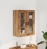 VidaXL Wandkast 69,5x34x90 cm artisanaal eikenkleurig
