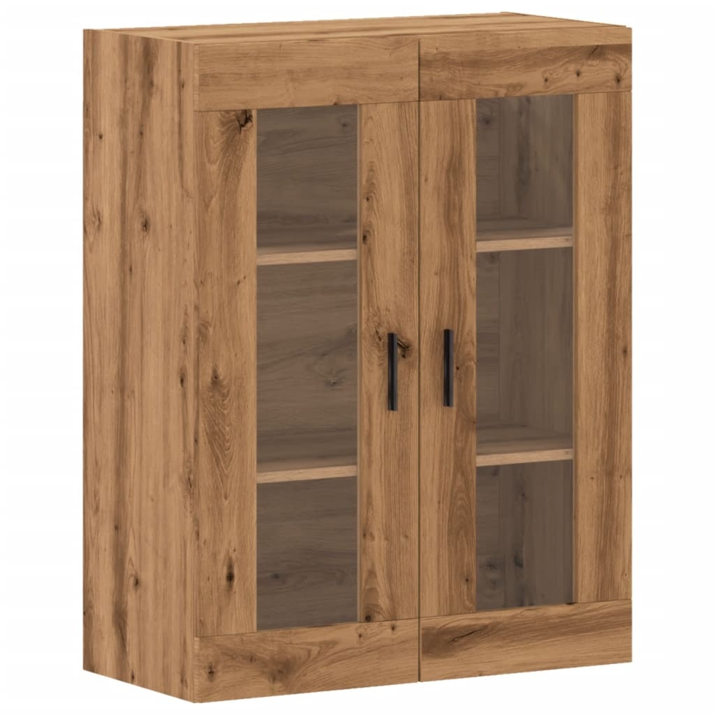 VidaXL Wandkast 69,5x34x90 cm artisanaal eikenkleurig