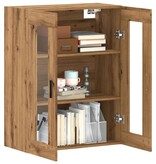 VidaXL Wandkast 69,5x34x90 cm artisanaal eikenkleurig