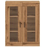 VidaXL Wandkast 69,5x34x90 cm artisanaal eikenkleurig