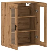 VidaXL Wandkast 69,5x34x90 cm artisanaal eikenkleurig