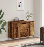 VidaXL Dressoir 104x35x70 cm bewerkt hout oud houtkleurig
