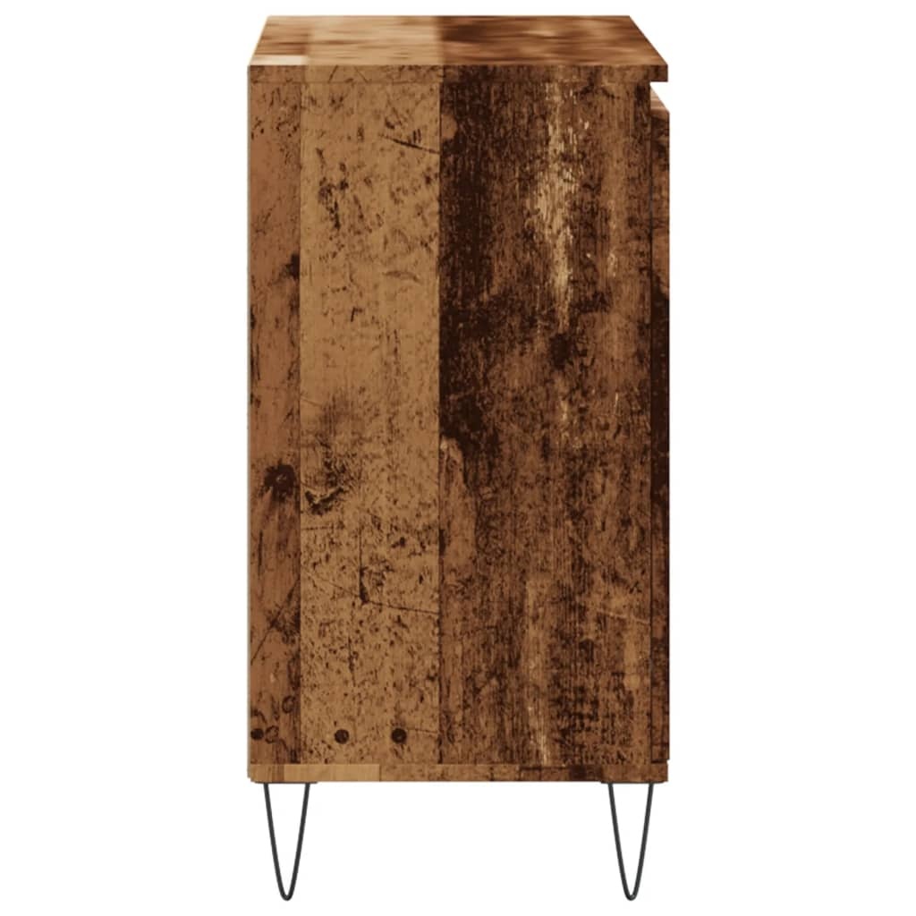 VidaXL Dressoir 104x35x70 cm bewerkt hout oud houtkleurig