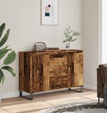 VidaXL Dressoir 104x35x70 cm bewerkt hout oud houtkleurig