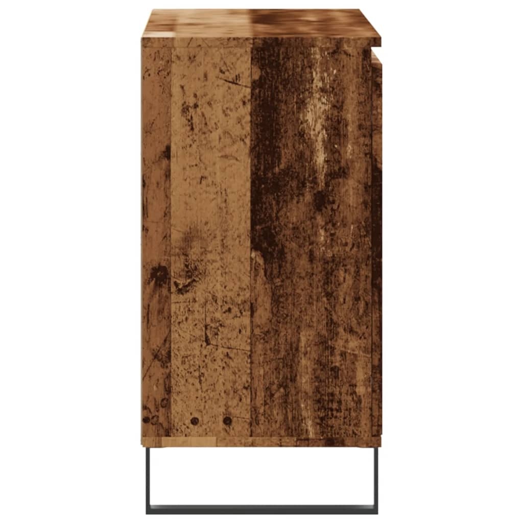 VidaXL Dressoir 104x35x70 cm bewerkt hout oud houtkleurig