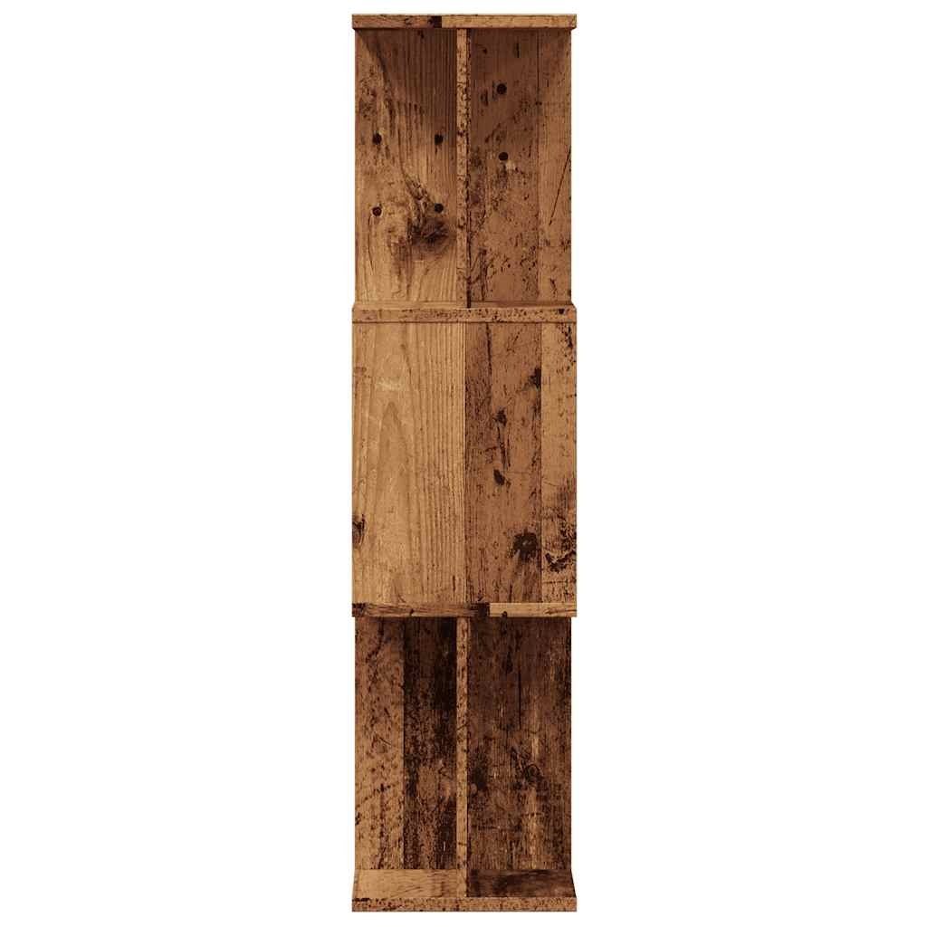 VidaXL Boekenkast 80x24x96 cm bewerkt hout oud houtkleurig