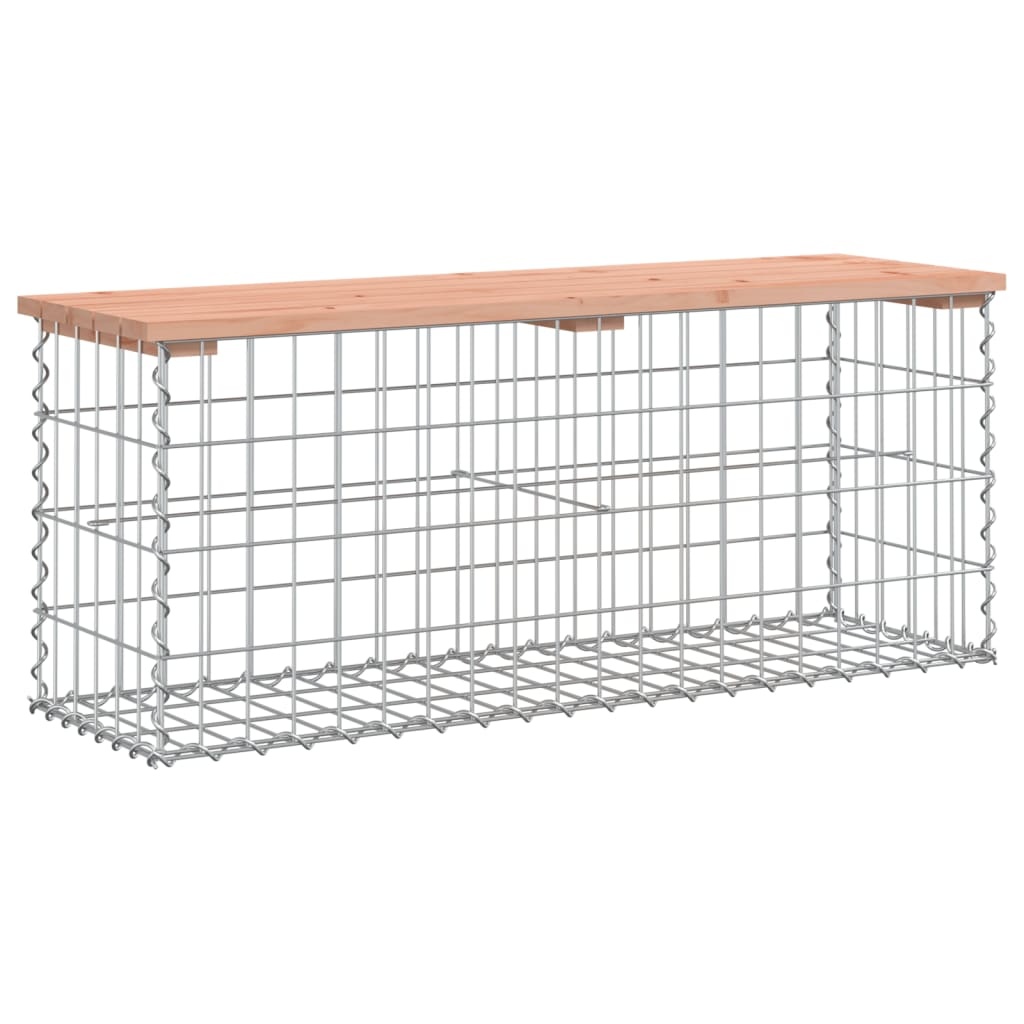 VidaXL Tuinbank schanskorfontwerp 103x31,5x42 cm massief douglashout