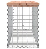 VidaXL Tuinbank schanskorfontwerp 103x31,5x42 cm massief douglashout