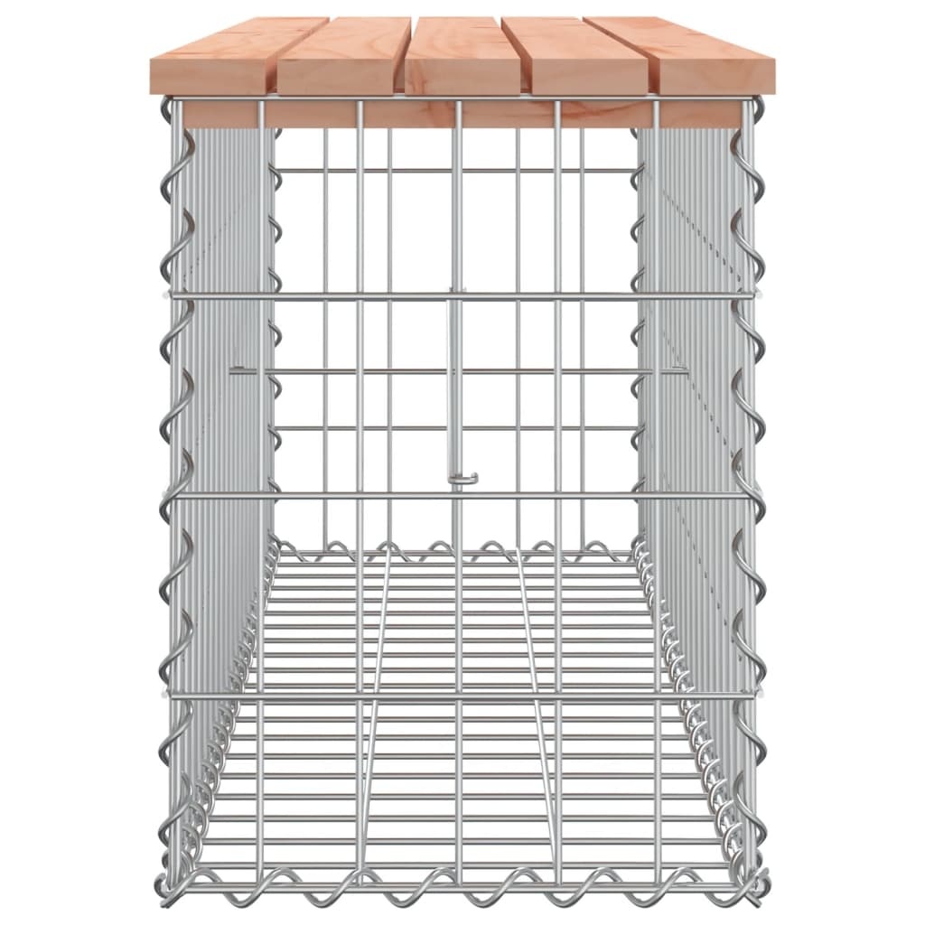 VidaXL Tuinbank schanskorfontwerp 103x31,5x42 cm massief douglashout