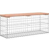 VidaXL Tuinbank schanskorfontwerp 103x31,5x42 cm massief douglashout