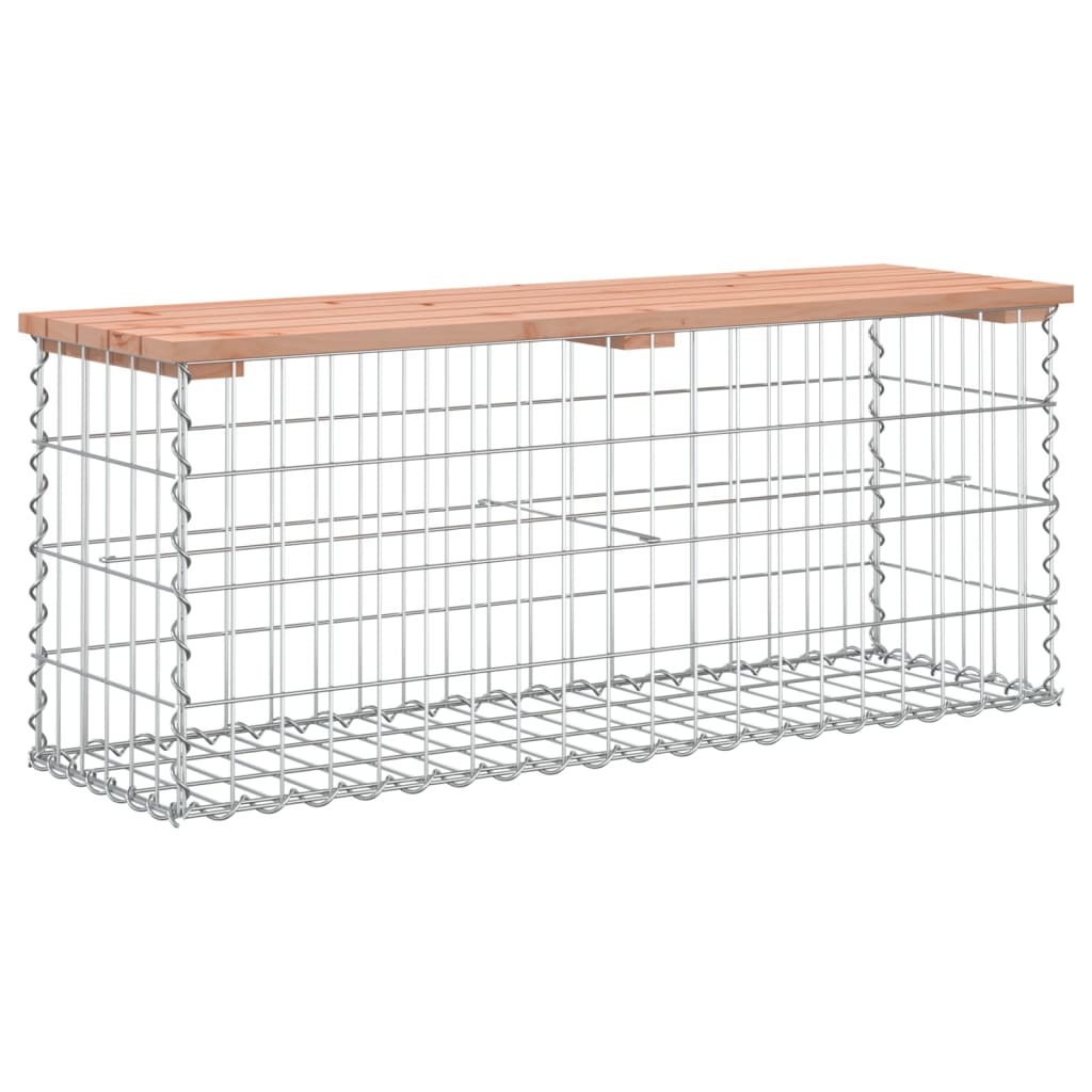 VidaXL Tuinbank schanskorfontwerp 103x31,5x42 cm massief douglashout
