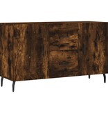 VidaXL Dressoir 100x36x60 cm bewerkt hout gerookt eikenkleurig