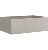 VidaXL Plantenbak roestig 120x80x40 cm weervast staal