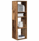 VidaXL Boekenkast 34x31x112 cm bewerkt hout oud houtkleurig