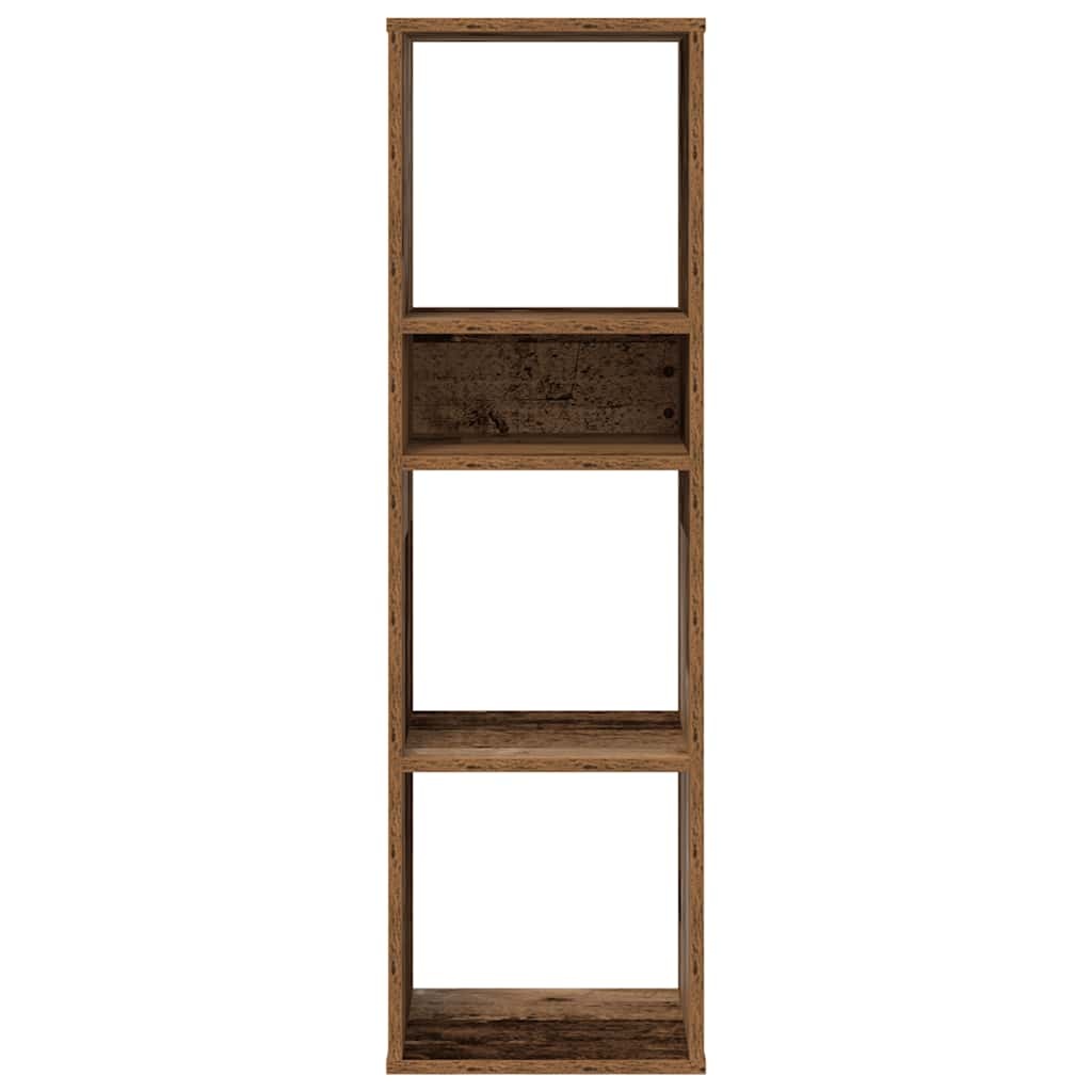 VidaXL Boekenkast 34x31x112 cm bewerkt hout oud houtkleurig