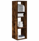 VidaXL Boekenkast 34x31x112 cm bewerkt hout gerookt eikenkleurig