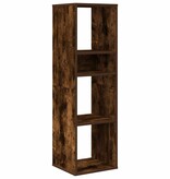 VidaXL Boekenkast 34x31x112 cm bewerkt hout gerookt eikenkleurig