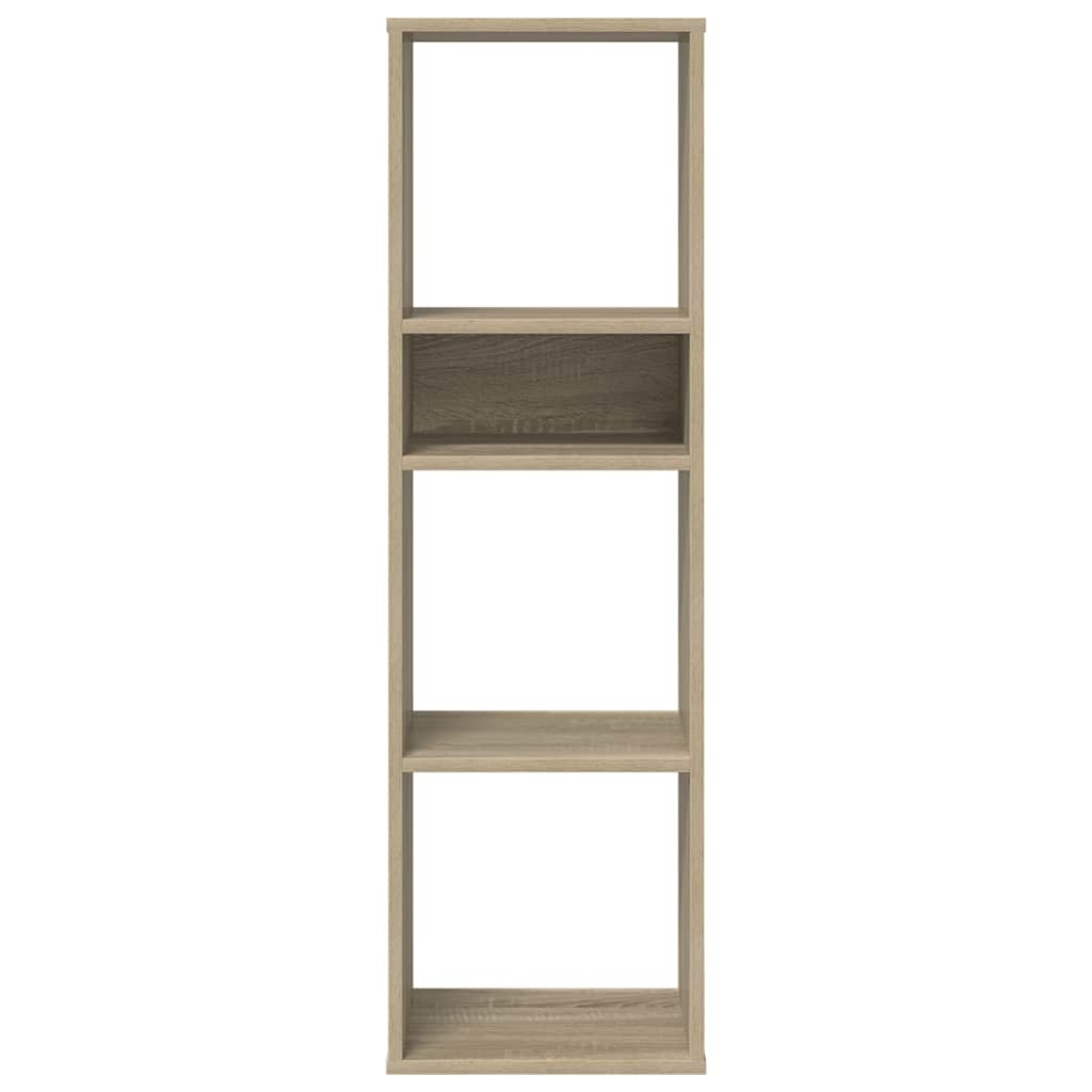 VidaXL Boekenkast 34x31x112 cm bewerkt hout sonoma eikenkleurig