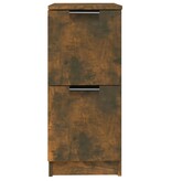 VidaXL Dressoirs 2 st 30x30x70 cm bewerkt hout gerookt eikenkleurig