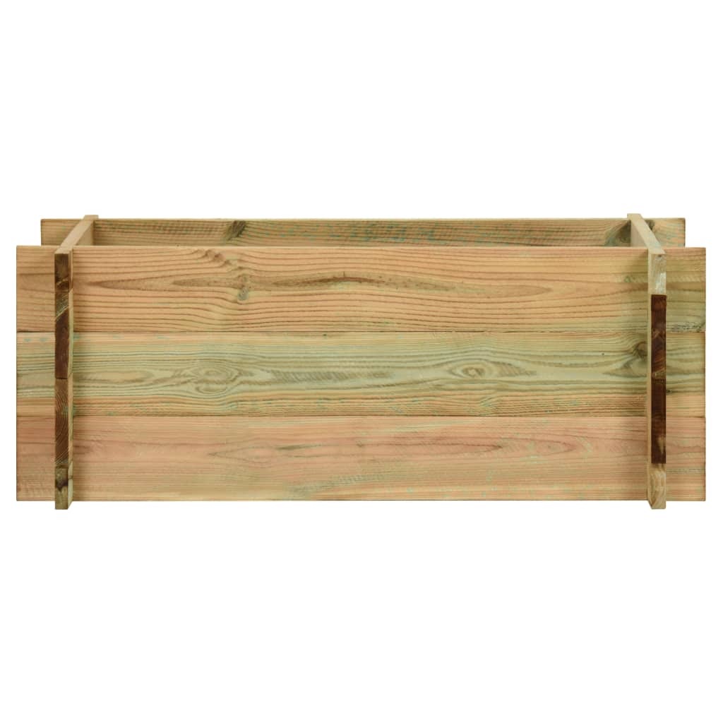 VidaXL Plantenbak 80 cm geïmpregneerd grenenhout