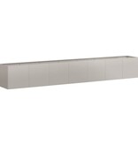 VidaXL Plantenbak roestig 360x80x40 cm weervast staal