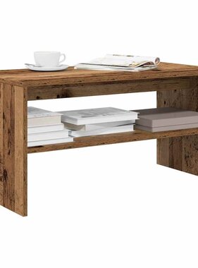 VidaXL Tv-meubel 80x40x40 cm bewerkt hout oud houtkleurig