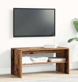 VidaXL Tv-meubel 80x40x40 cm bewerkt hout oud houtkleurig