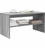 VidaXL Tv-meubel 80x40x40 cm bewerkt hout grijs sonoma eikenkleurig