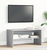 VidaXL Tv-meubel 80x40x40 cm bewerkt hout grijs sonoma eikenkleurig