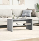 VidaXL Tv-meubel 80x40x40 cm bewerkt hout grijs sonoma eikenkleurig