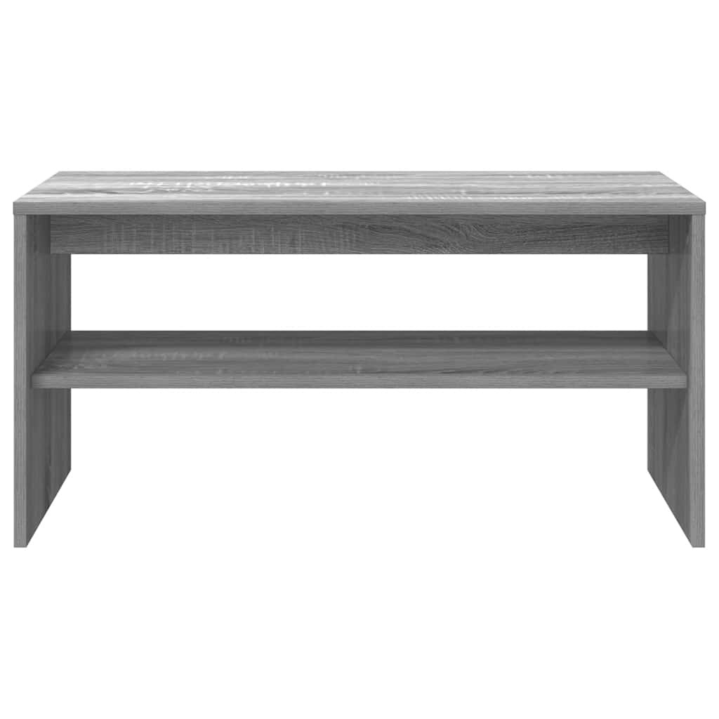 VidaXL Tv-meubel 80x40x40 cm bewerkt hout grijs sonoma eikenkleurig