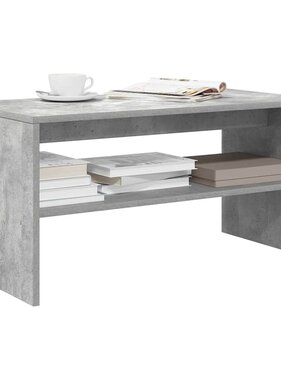 VidaXL Tv-meubel 80x40x40 cm bewerkt hout betongrijs