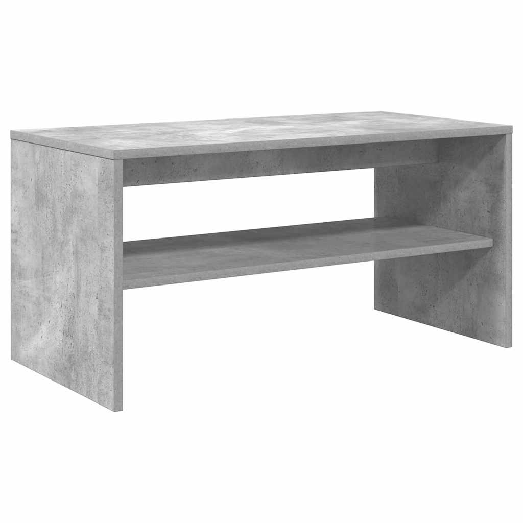 VidaXL Tv-meubel 80x40x40 cm bewerkt hout betongrijs