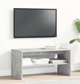 VidaXL Tv-meubel 80x40x40 cm bewerkt hout betongrijs