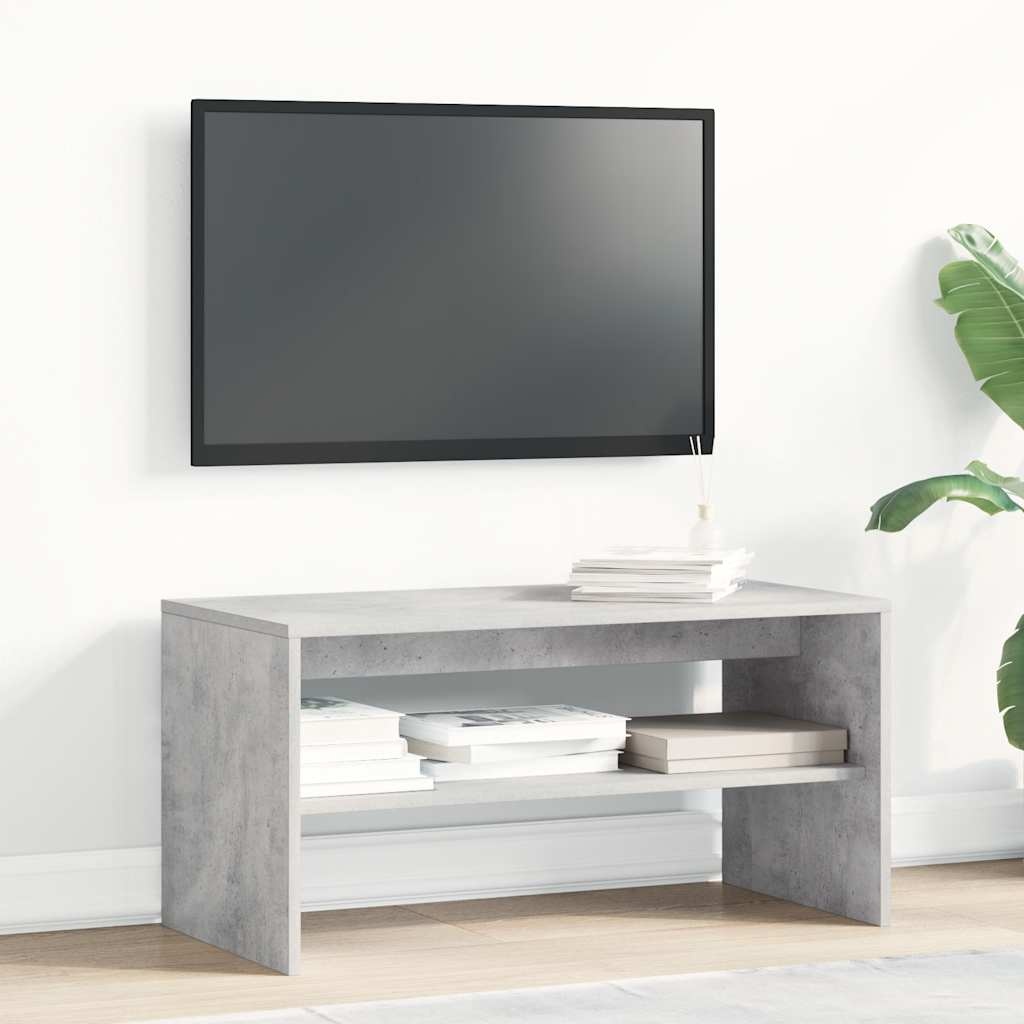 VidaXL Tv-meubel 80x40x40 cm bewerkt hout betongrijs