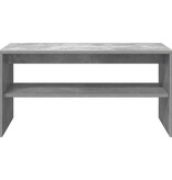 VidaXL Tv-meubel 80x40x40 cm bewerkt hout betongrijs