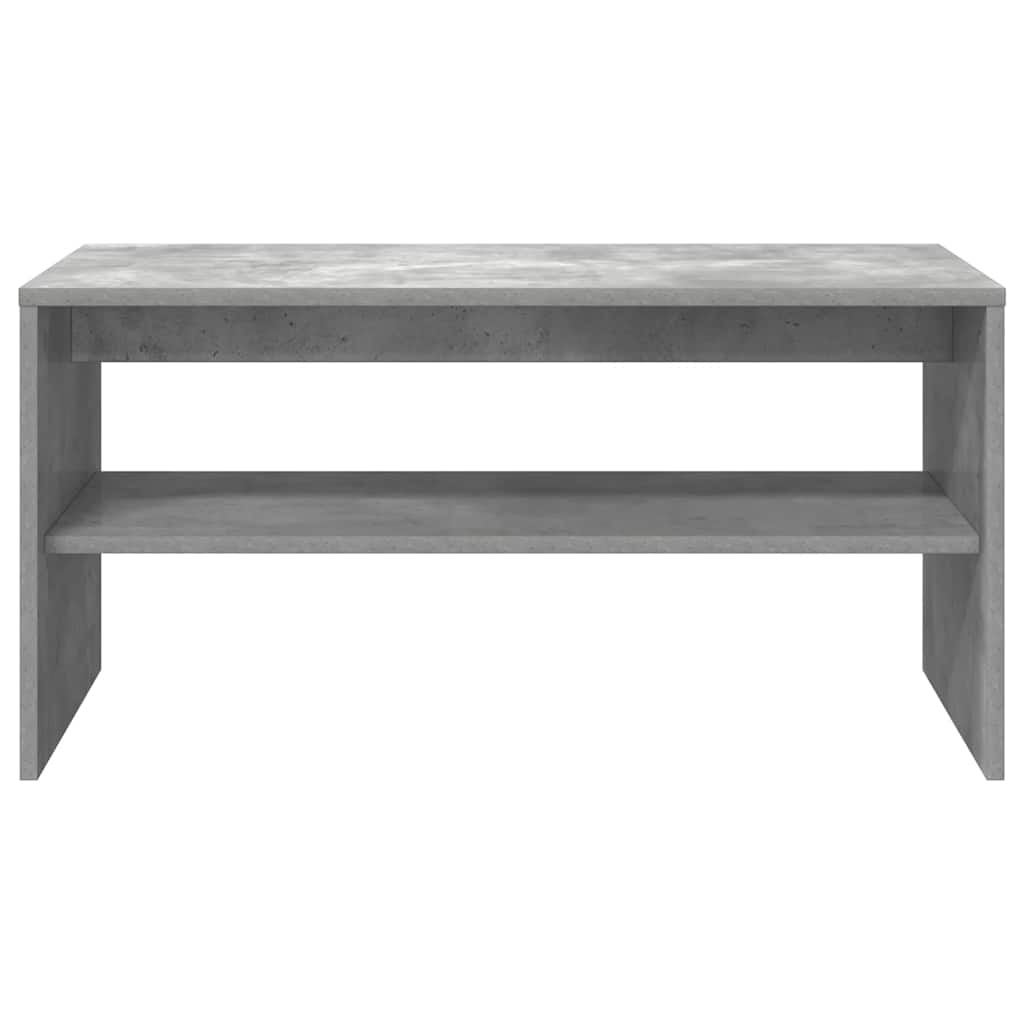 VidaXL Tv-meubel 80x40x40 cm bewerkt hout betongrijs