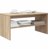 VidaXL Tv-meubel 80x40x40 cm bewerkt hout sonoma eikenkleurig