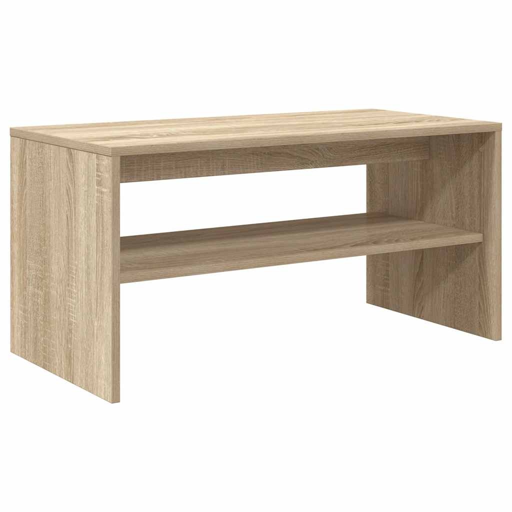 VidaXL Tv-meubel 80x40x40 cm bewerkt hout sonoma eikenkleurig