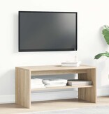 VidaXL Tv-meubel 80x40x40 cm bewerkt hout sonoma eikenkleurig